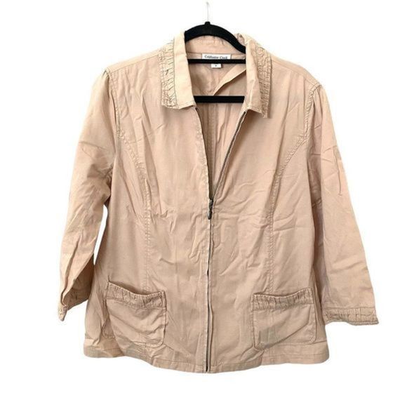 ‎COLDWATER CREEK Zippered Light Jacket - Picture 1 of 5